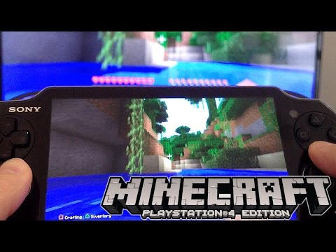 minecraft ps4 remote play