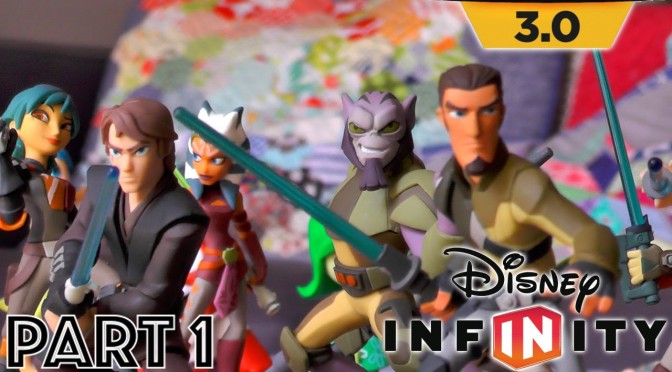 Let's Play Disney Infinity 1 – Unboxing Figures and Play Sets